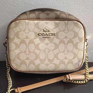 Coach Tan Crossbody Bag